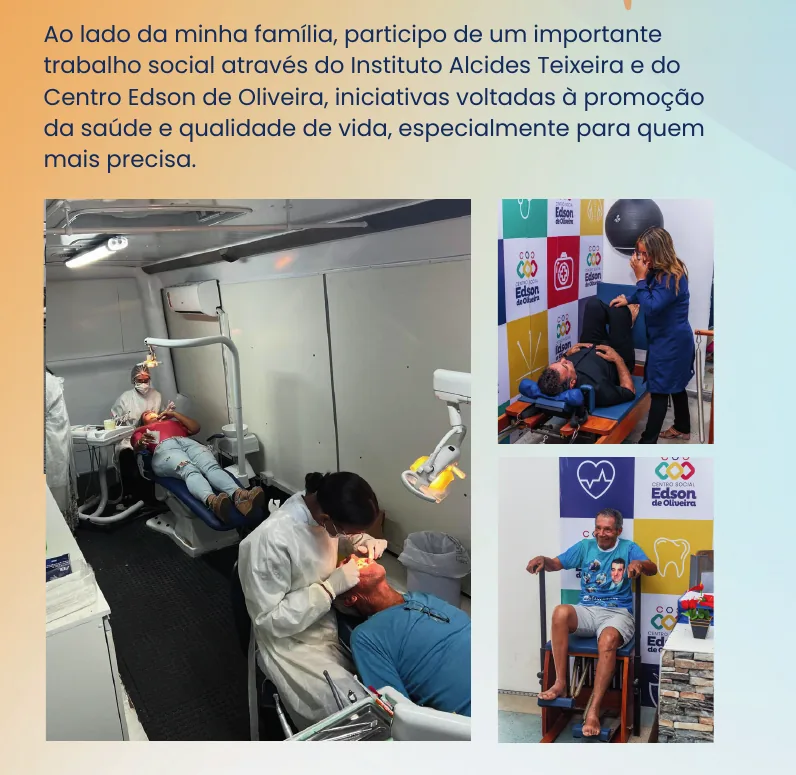 Ações de saúde e atendimento social
